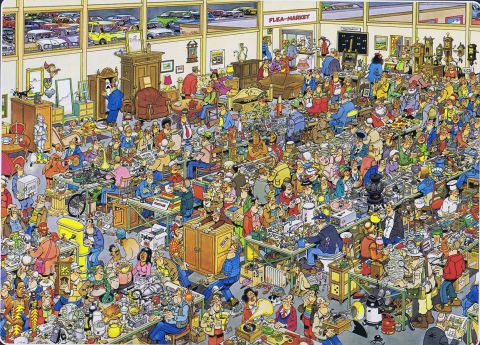 Jan van Haasteren: The Antique Show - 1000 brikker (1)